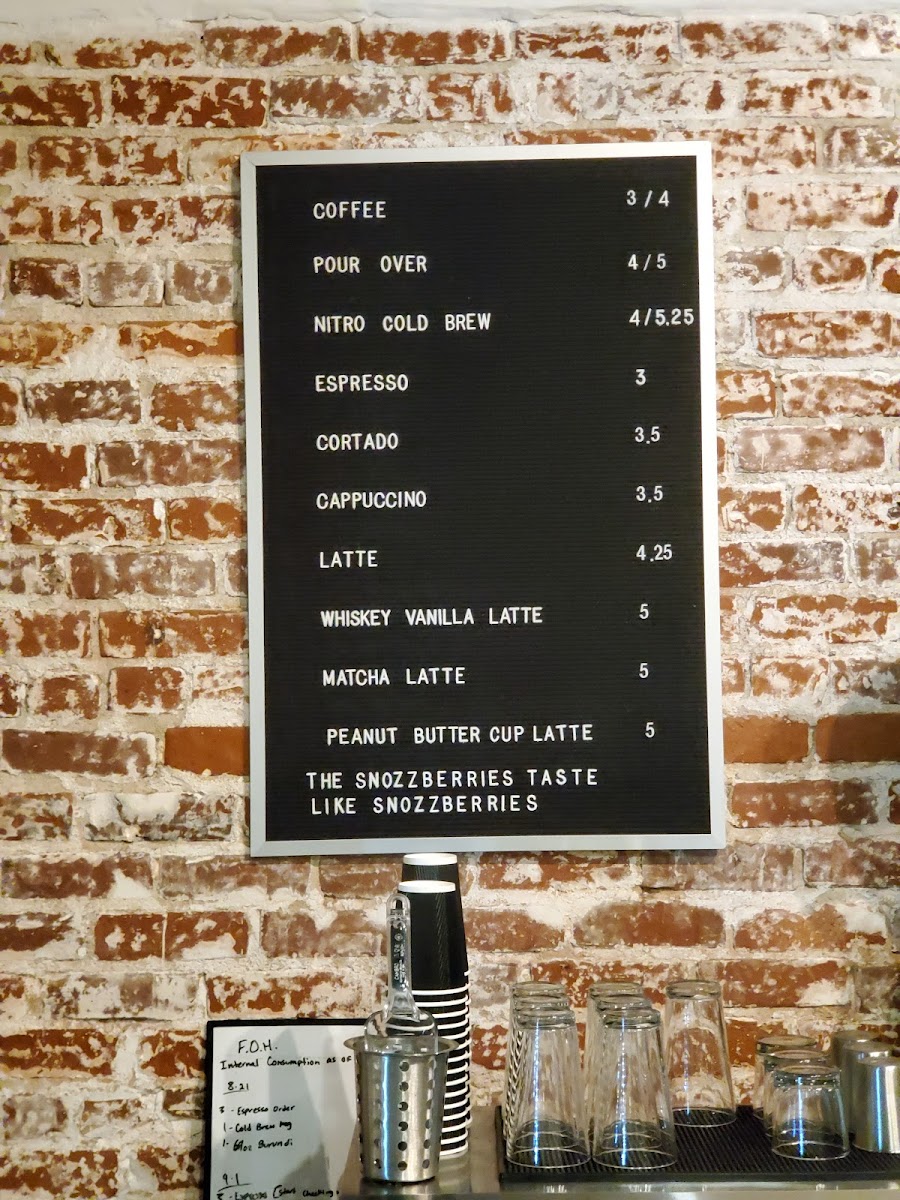 Menu - Black Ring Coffee Roasters photo 10