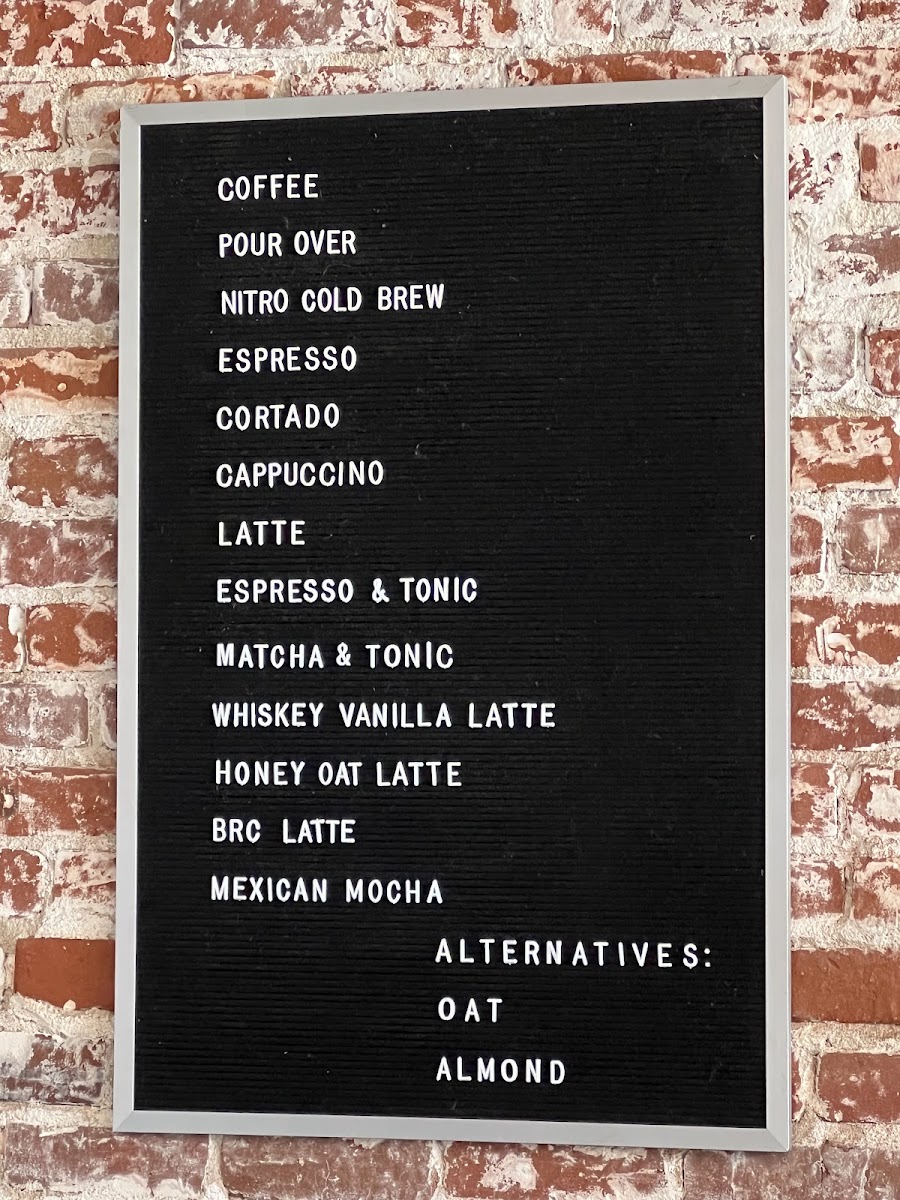 Menu - Black Ring Coffee Roasters photo 3