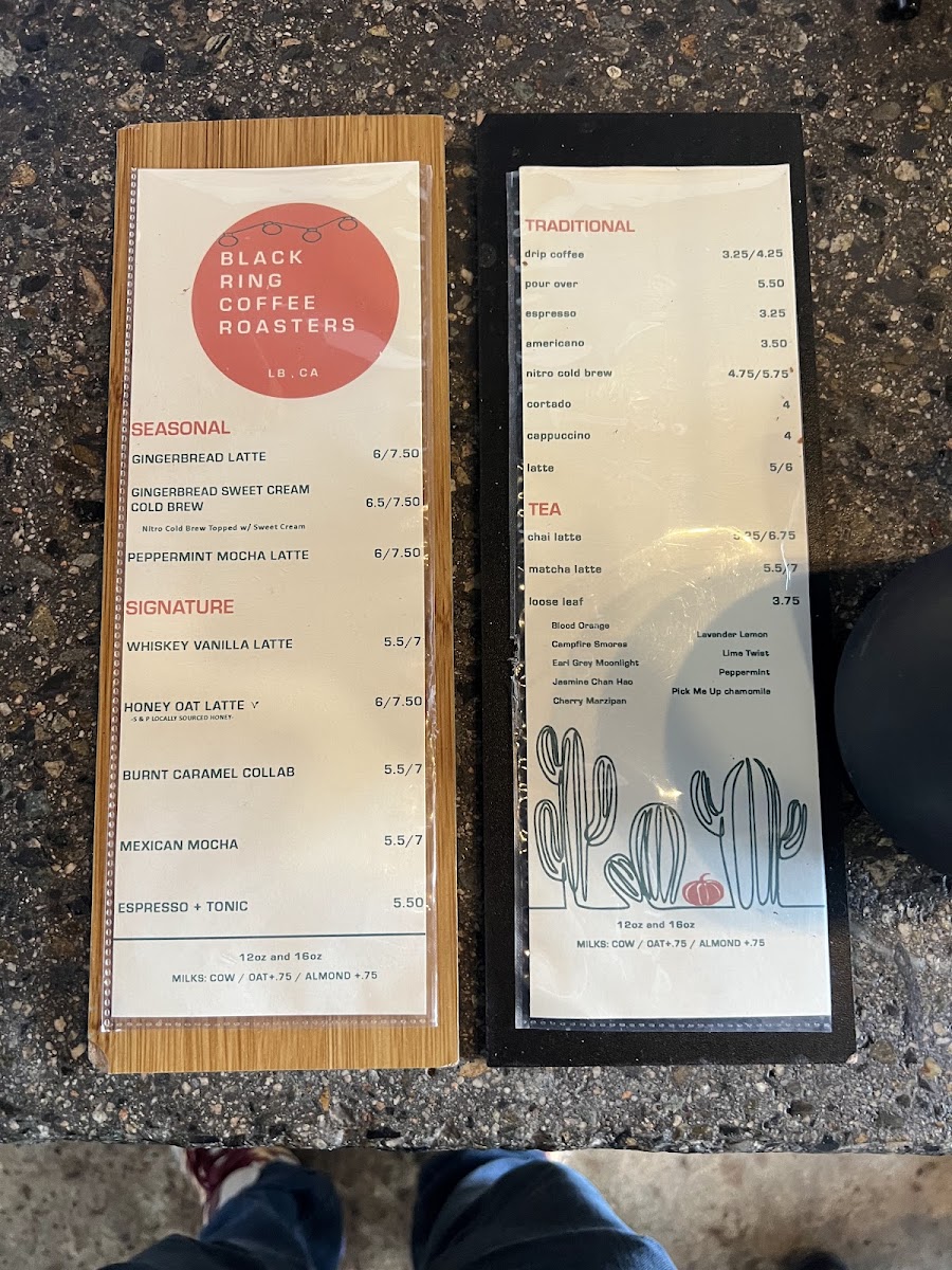 Menu - Black Ring Coffee Roasters photo 5