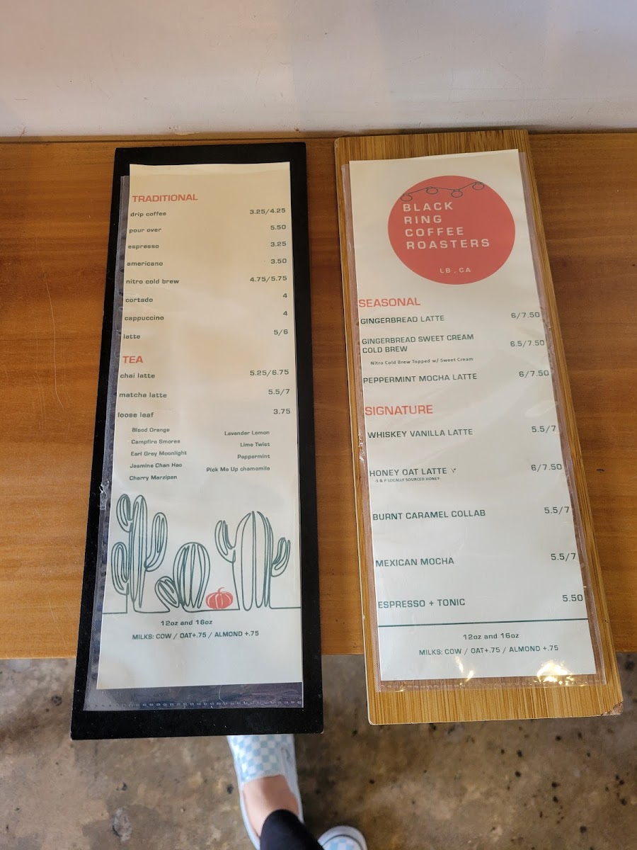 Menu - Black Ring Coffee Roasters photo 6